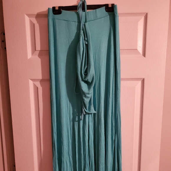 NWOT Free People Beach MacKenzie Pant Knit Set Med - Picture 7 of 9